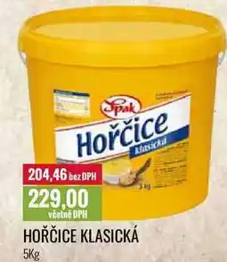 Ratio HOŘČICE KLASICKÁ 5Kg nabídka
