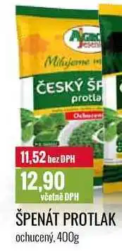 Ratio ŠPENÁT PROTLAK ochucený, 400g nabídka