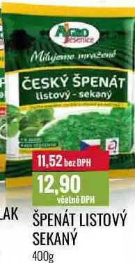 Ratio ŠPENÁT LISTOVÝ SEKANÝ 400g nabídka