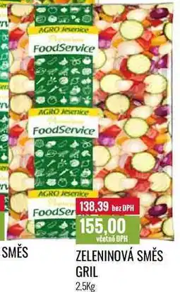 Ratio ZELENINOVÁ SMĚS GRIL 2,5Kg nabídka