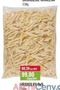Ratio HRANOLKY 9x9 2,5kg nabídka