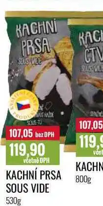 Ratio KACHNÍ PRSA SOUS VIDE 530g nabídka