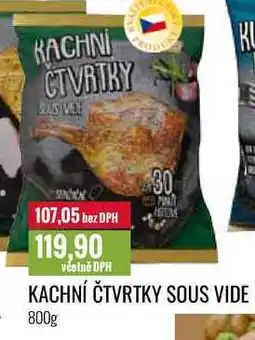 Ratio KACHNÍ ČTVRTKY SOUS VIDE 800g nabídka