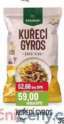 Ratio KUŘECÍ GYROS 300g nabídka