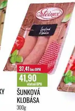 Ratio ŠUNKOVÁ KLOBÁSA 300g nabídka