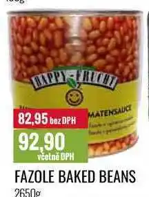 Ratio FAZOLE BAKED BEANS 2650g nabídka