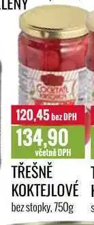 Ratio TŘEŠNĚ KOKTEJLOVÉ bez stopky, 750g nabídka
