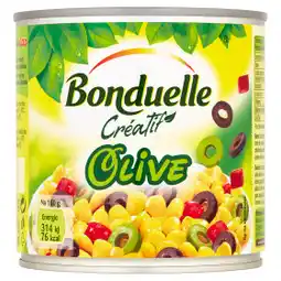 Ratio Bonduelle Créatif Olive zeleninová směs v mírně slaném nálevu 310g 425ml nabídka