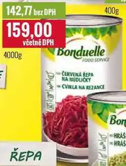 Ratio Bonduelle červená řepa 4000g nabídka