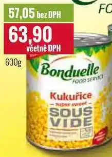 Ratio Bonduelle Kukuřice 600g nabídka