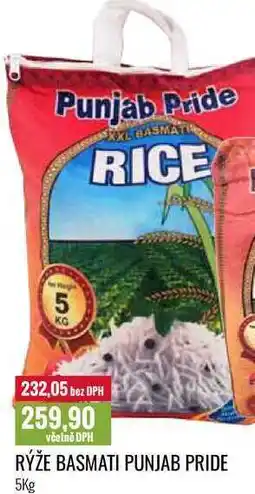Ratio RÝŽE BASMATI PUNJAB PRIDE 5Kg nabídka