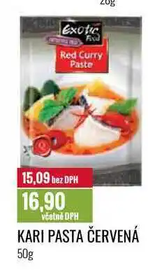 Ratio KARI PASTA ČERVENÁ 50g nabídka