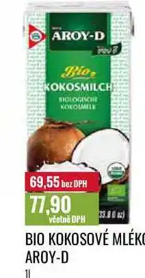 Ratio BIO KOKOSOVÉ MLÉKC AROY-D 1l nabídka