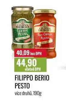 Ratio FILIPPO BERIO PESTO 190g nabídka