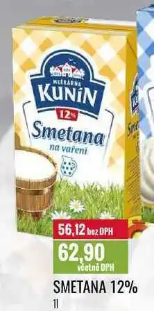 Ratio SMETANA 12% 1l nabídka