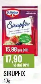Ratio SIRUPFIX 40g nabídka