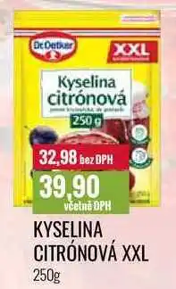 Ratio KYSELINA CITRÓNOVÁ XXL 250g nabídka