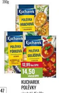 Ratio KUCHAREK POLÉVKY 45-60g nabídka
