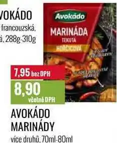 Ratio AVOKÁDO MARINÁDY 70ml-80ml nabídka