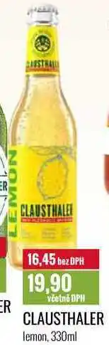 Ratio CLAUSTHALER lemon, 330ml nabídka