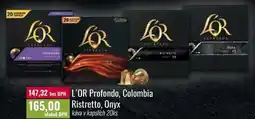 Ratio L'OR Profondo, Colombia, Ristretto, Onyx 20ks nabídka