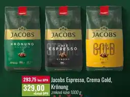 Ratio Jacobs Espresso, Crema Gold, Krönung 1000g nabídka