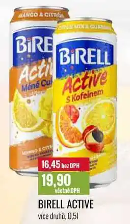 Ratio BIRELL ACTIVE 0,5l nabídka
