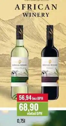 Ratio AFRICAN WINERY 0,75l nabídka