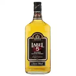 Ratio Label 5 Classic black jemná míchaná skotská whisky 70cl nabídka