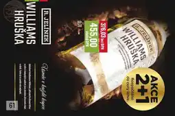 Ratio R. JELÍNEK WILLIAMS HRUŠKA 0,7l nabídka