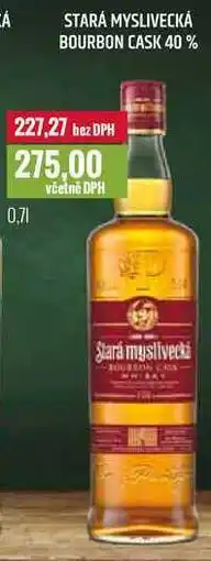 Ratio STARÁ MYSLIVECKÁ BOURBON CASK 40% 0,7l nabídka