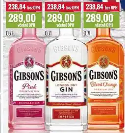 Ratio GIBSON´S 0,7l nabídka