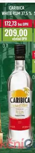 Ratio CARIBICA WHITE RUM 37,5 % 0,7l nabídka