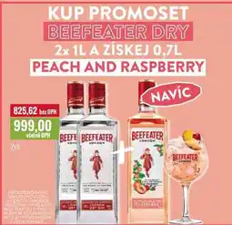 Ratio BEEFEATER 2x1l nabídka