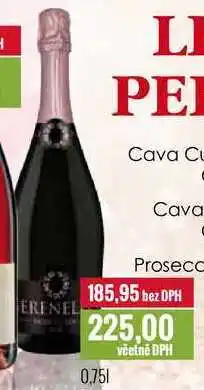 Ratio Prosecco DOC rosé brut Serenelo 0,75l nabídka