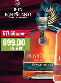 Ratio RON PUNTACANA Esplendido 0,7l nabídka