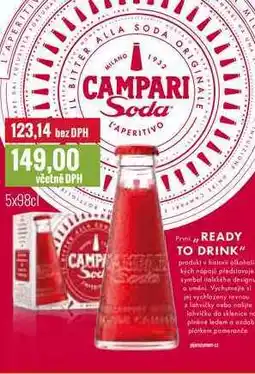 Ratio CAMPARI Soda 5x98cl nabídka