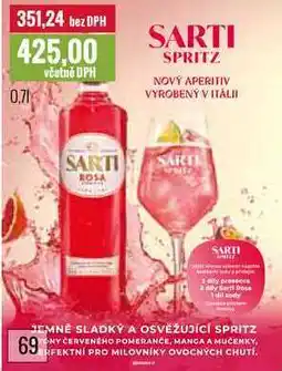 Ratio SARTI SPRITZ 0,7l nabídka