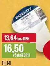 Ratio BOŽKOV VODKA 0,04l nabídka