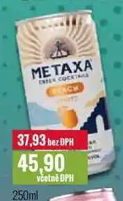 Ratio METAXA 250ml nabídka