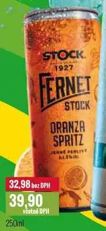 Ratio ORANZA SPRITZ 250ml nabídka