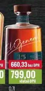 Ratio El General 0,7l nabídka