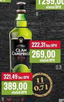 Ratio CLAN CAMPBELL 0,7l, 1l nabídka