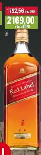Ratio Johnnie Walker Red label 3l nabídka
