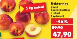 Kaufland Nektarinky nabídka