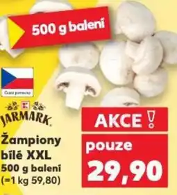 Kaufland Žampiony bílé XXL nabídka