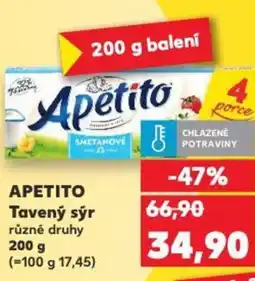 Kaufland APETITO Tavený sýr nabídka