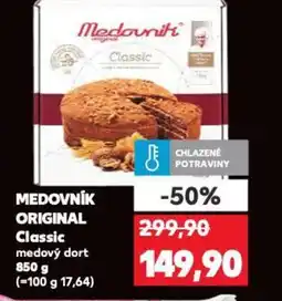 Kaufland MEDOVNÍK Original Classic nabídka