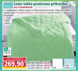 Norma Letní lehká prošívaná přikrývka nabídka