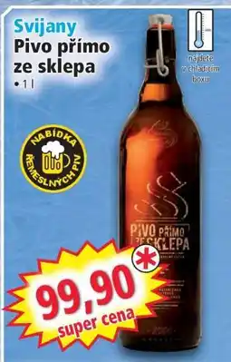 Norma Svijany Pivo přímo ze sklepa nabídka